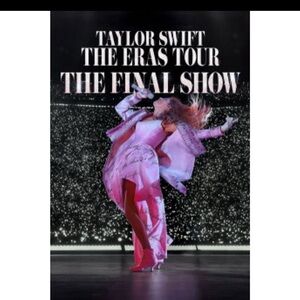 Taylor Swift Eras Tour The Final Show MOD / DVD - Made on Demand